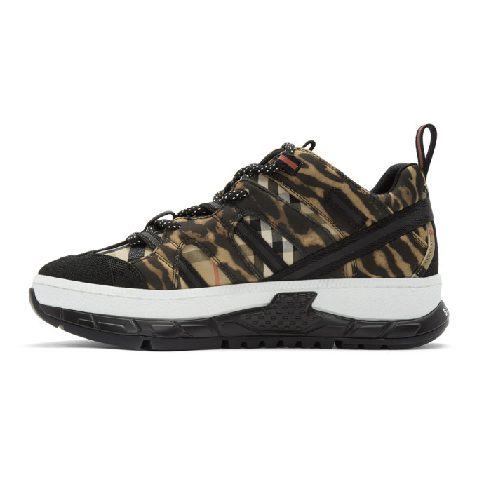 leopard burberry sneakers