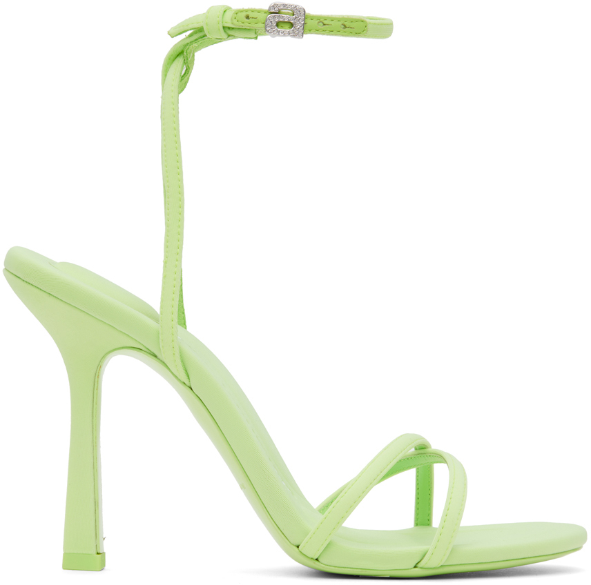 Alexander Wang Green Dahlia 105 Heeled Sandals Alexander Wang