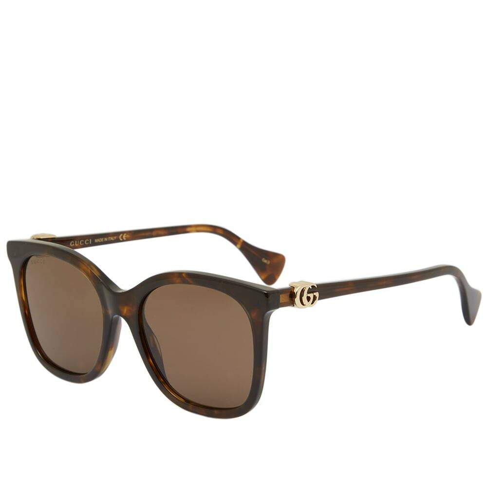 Gucci Mens Eyewear Gg1071s Sunglasses In Dark Havanabrown Gucci 5978