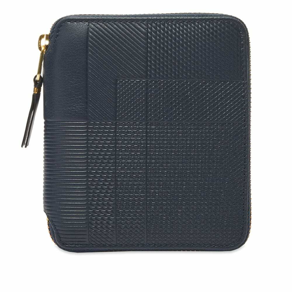 Photo: Comme des Garçons SA2100LS Intersection Wallet in Navy