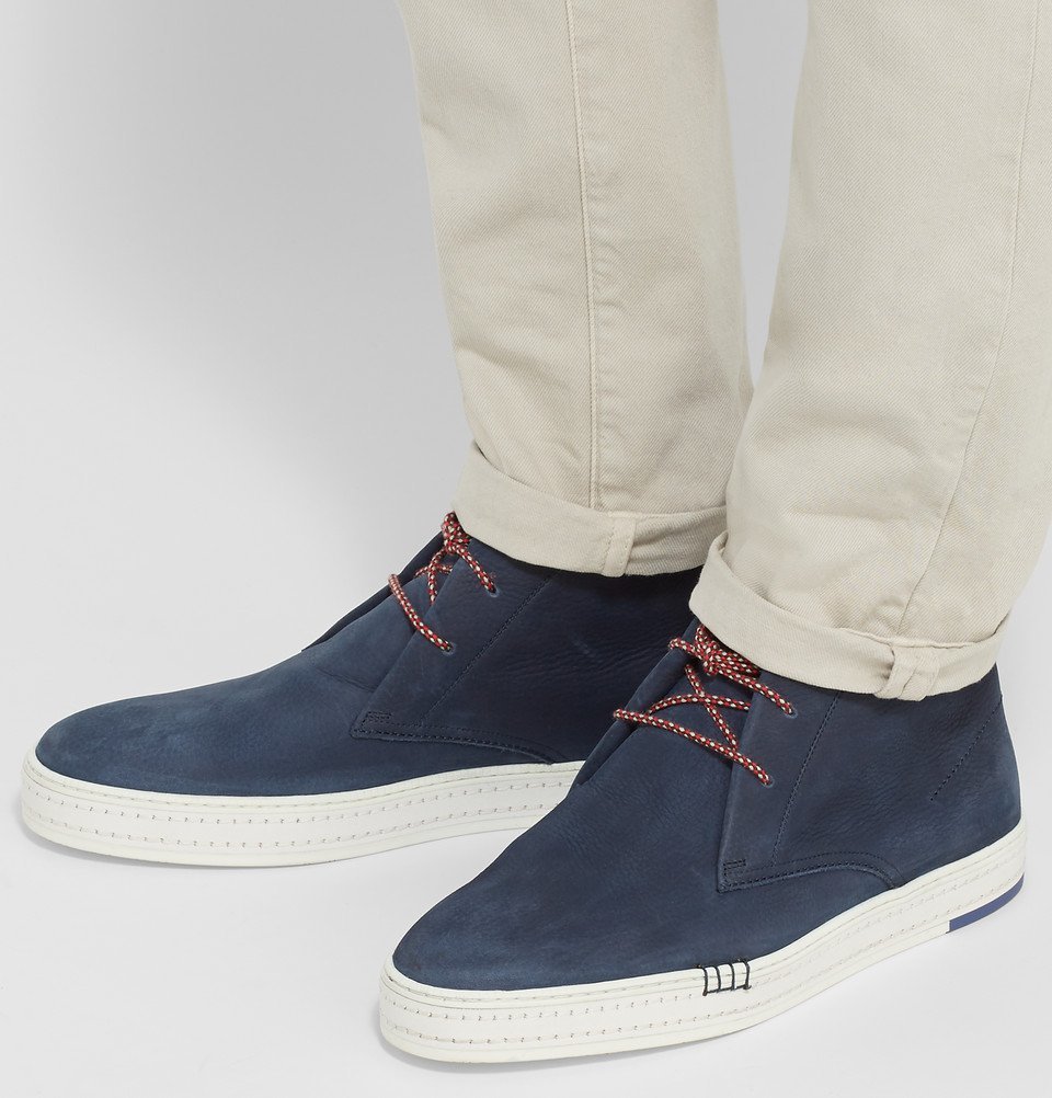 navy chukka boots mens