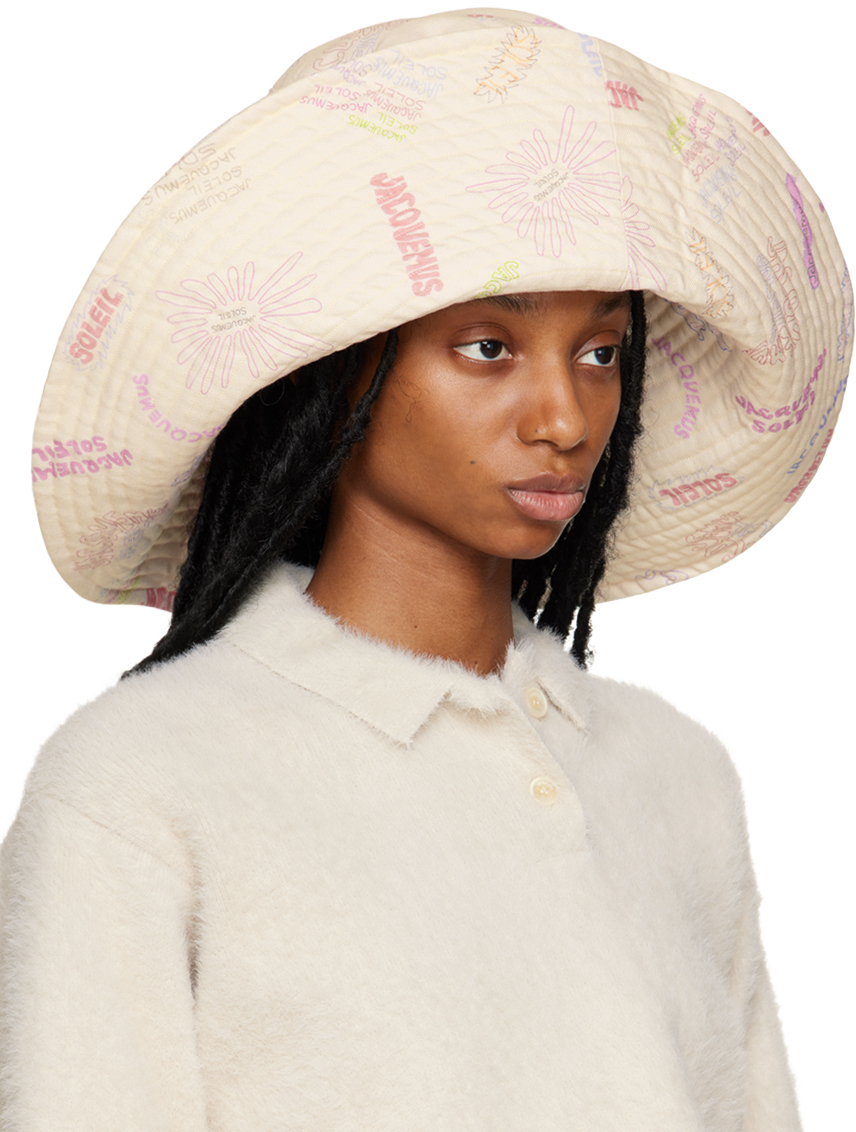 Jacquemus Beige Bucket Hat main image 1