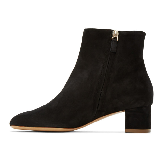 mansur gavriel suede ankle boots