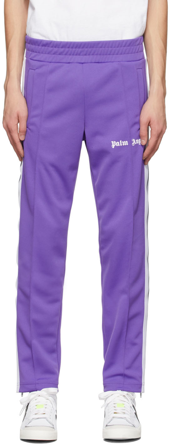 Palm Angels Purple Track Lounge Pants Palm Angels