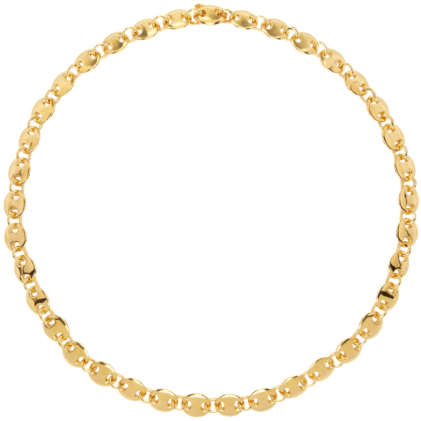 Sophie Buhai Gold Medium Circle Link Necklace Sophie Buhai