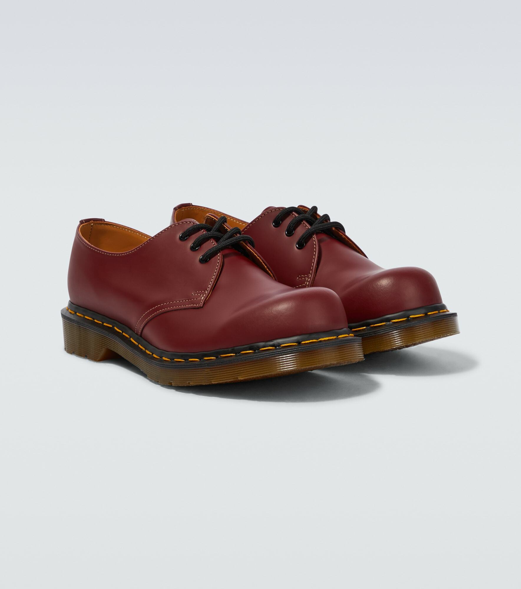 Comme des Garcons Homme Deux x Dr. Martens leather Derby shoes Comme