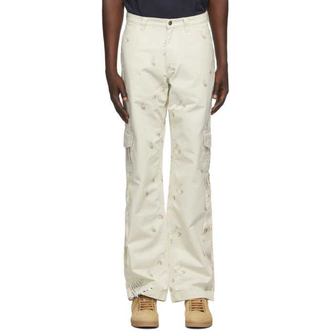 off white utility cargo pants