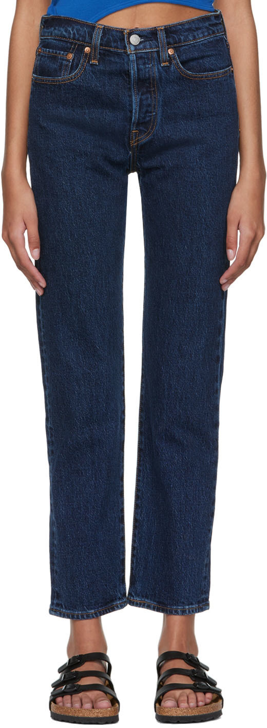 Levi's Indigo Straight Jeans