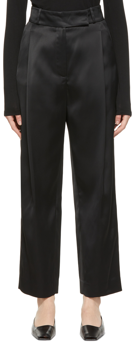 Totême Black City Sport Trousers Toteme