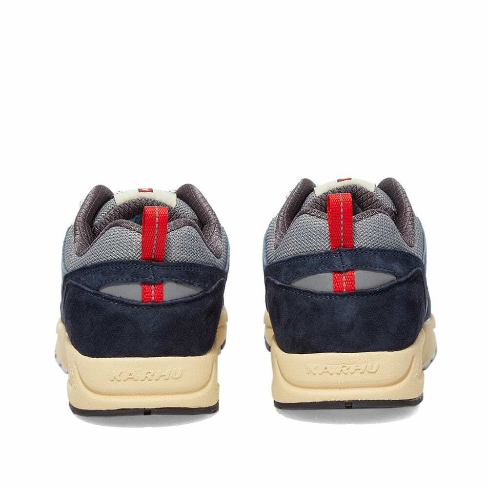 Karhu Men's Fusion 2.0 Sneakers in India Ink/Fiery Red Karhu