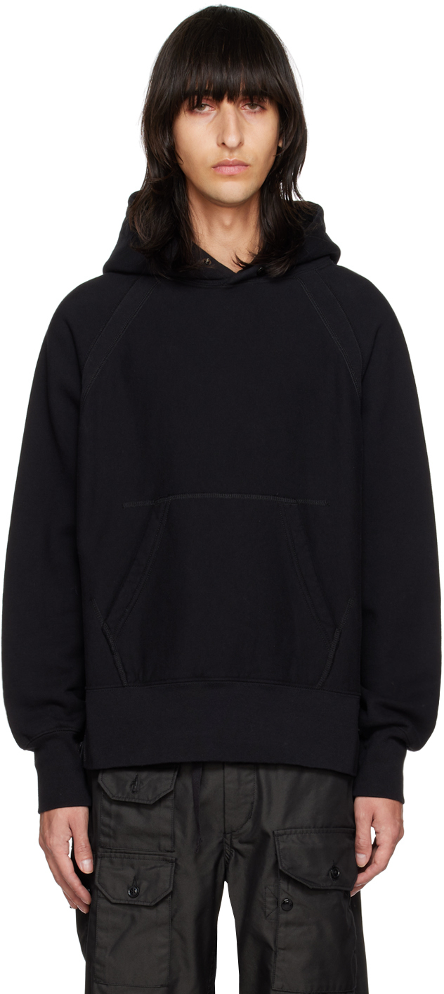 Engineered Garments Black Heavy Hoodie Engineered Garments