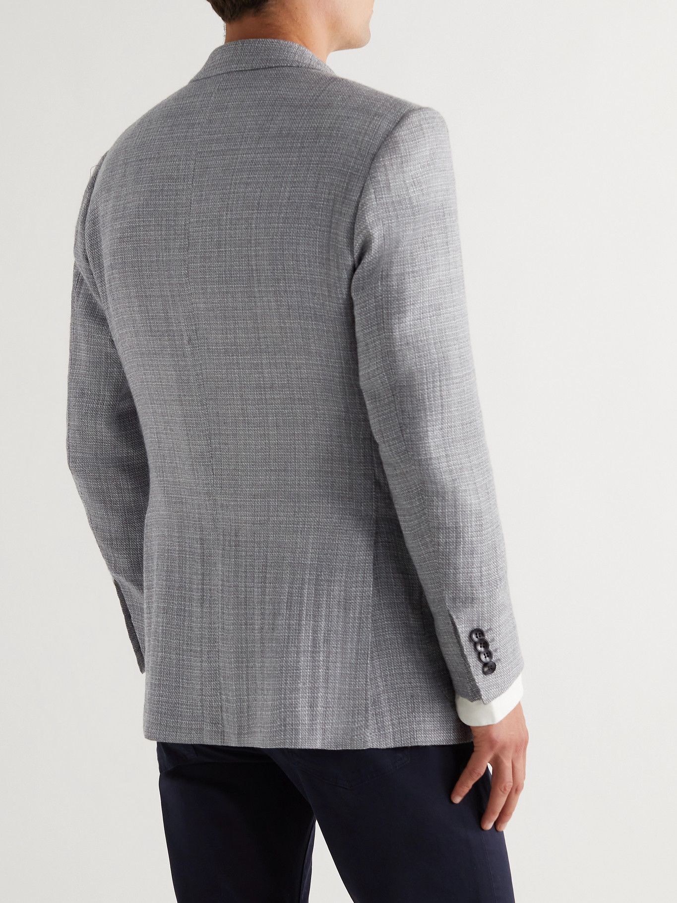 Kiton - Slim-Fit Unstructured Cashmere Blazer - Gray Kiton