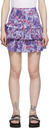 Isabel Marant Etoile Blue Naomi Mini Skirt
