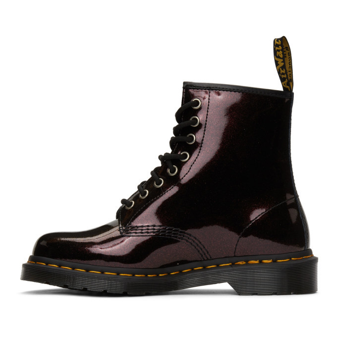 dr martens purple royal sparkle