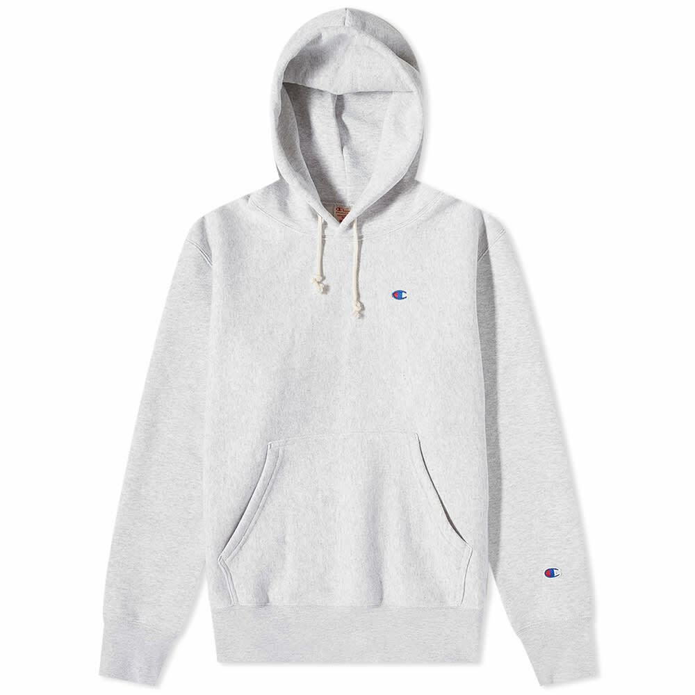 Champion Reverse Weave Men's Classic Hoody in Grey Champion Reverse Weave