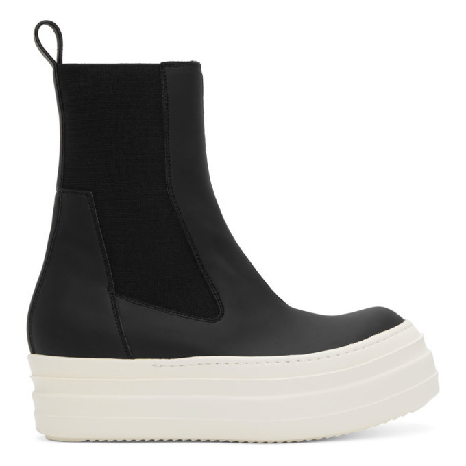 rick owens double bumper black