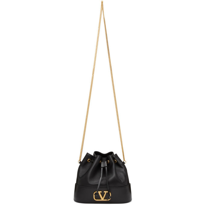 valentino bucket bag black