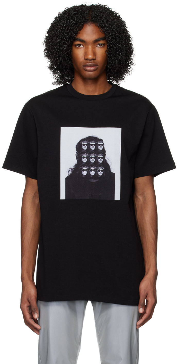 E.T. Black Graphic Print T-Shirt main image 1