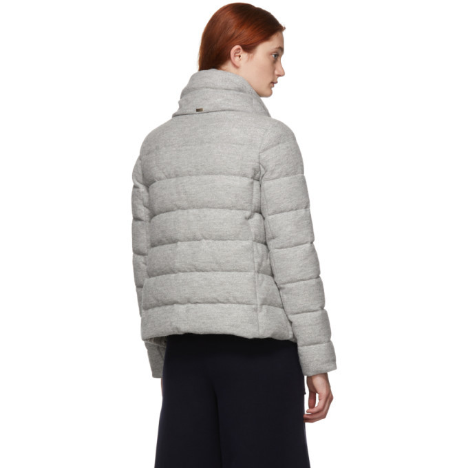 herno glow wool puffer coat