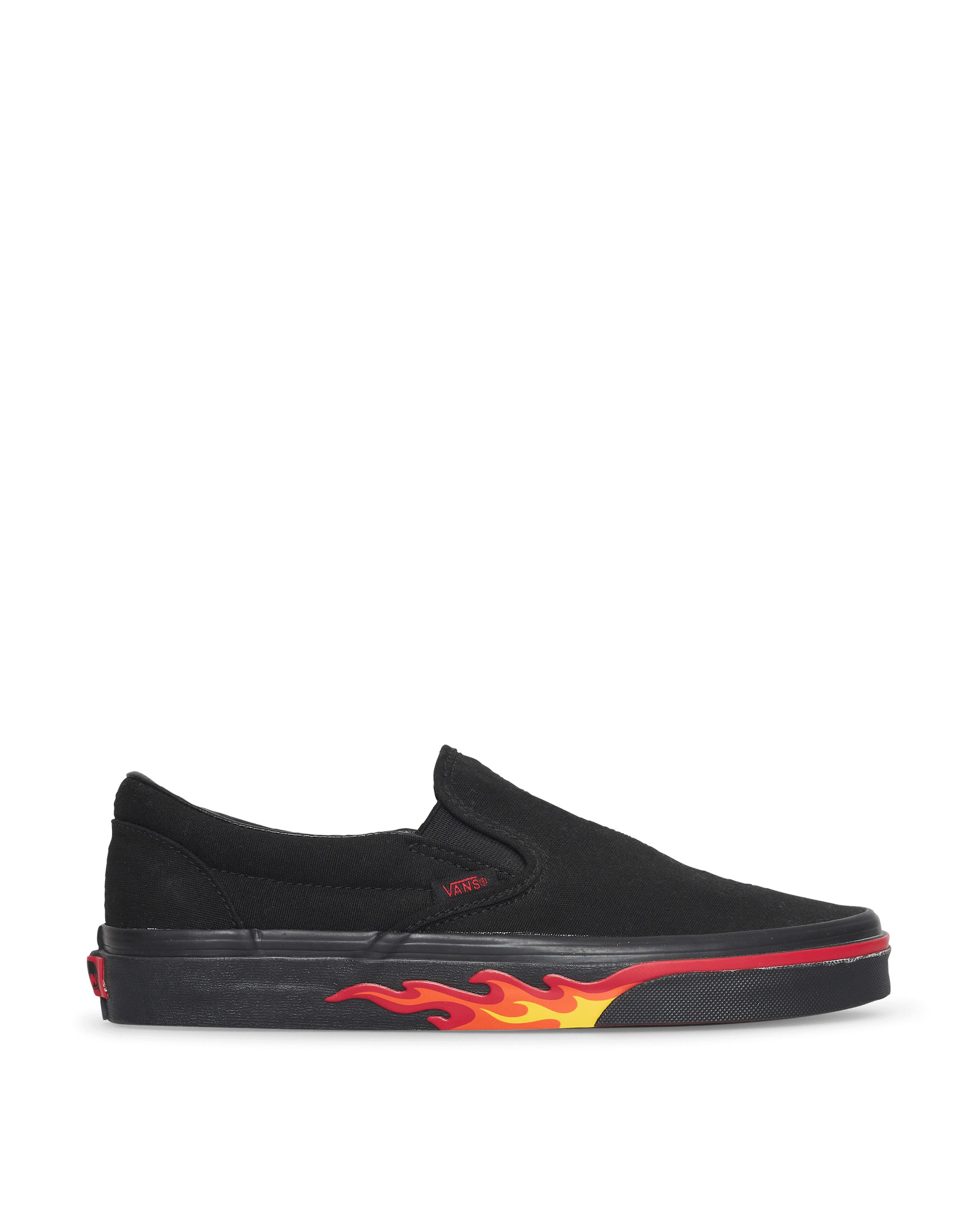 Classic Slip On Flame Wall Sneakers Vans