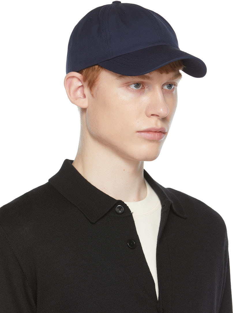 Norse Projects Navy Loro Piana Sports Cap Norse Projects