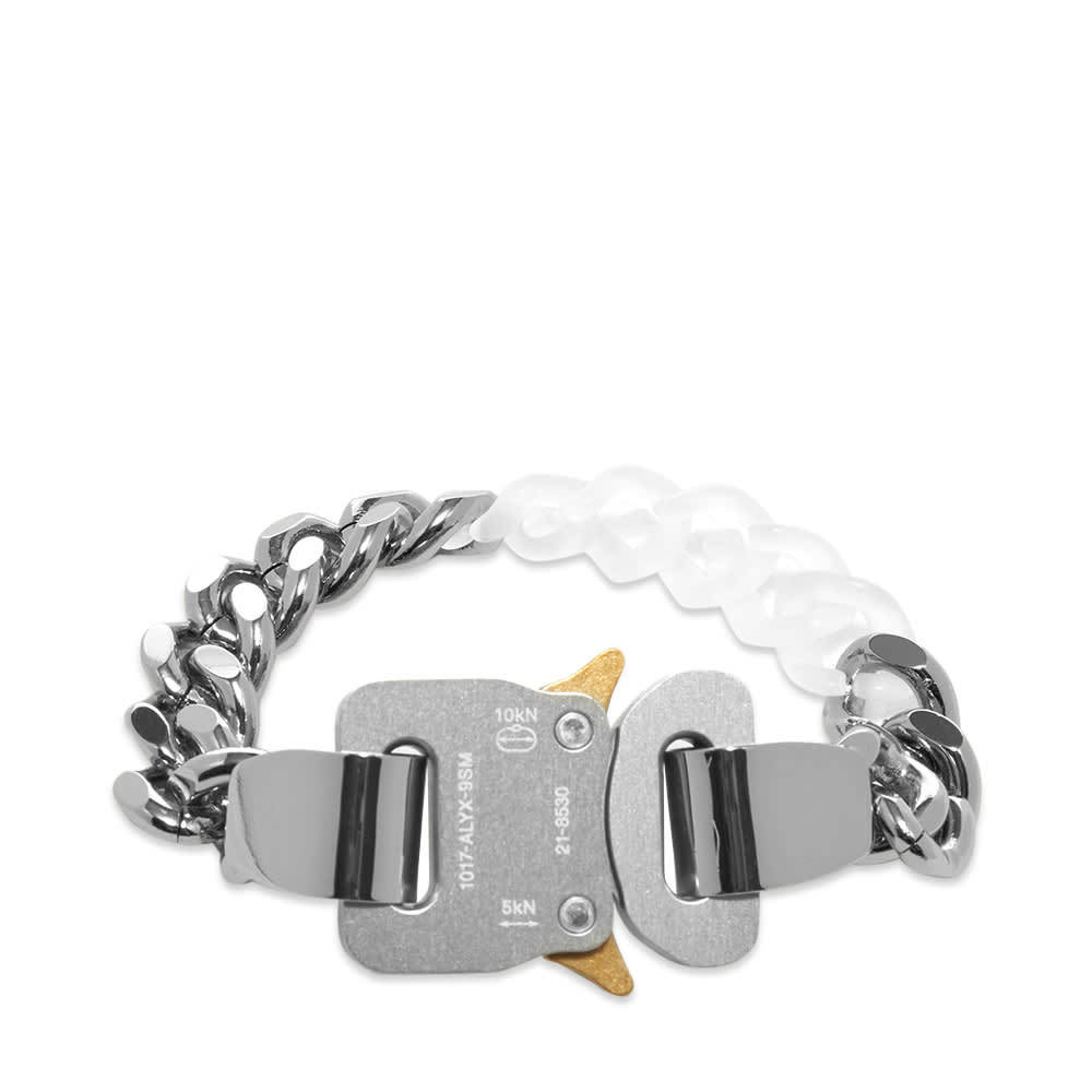 1017 ALYX 9SM Metal and Nylon Chain Bracelet