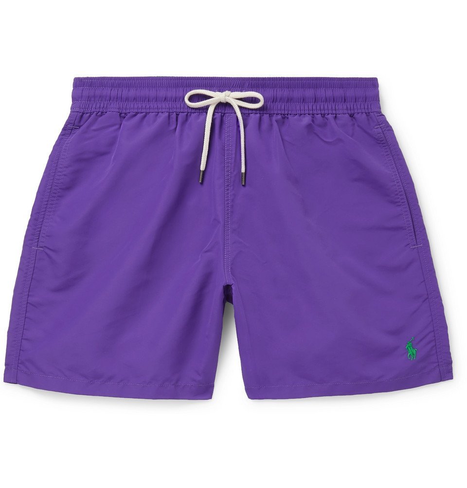 Polo Ralph Lauren - Mid-Length Swim Shorts - Purple Polo Ralph Lauren