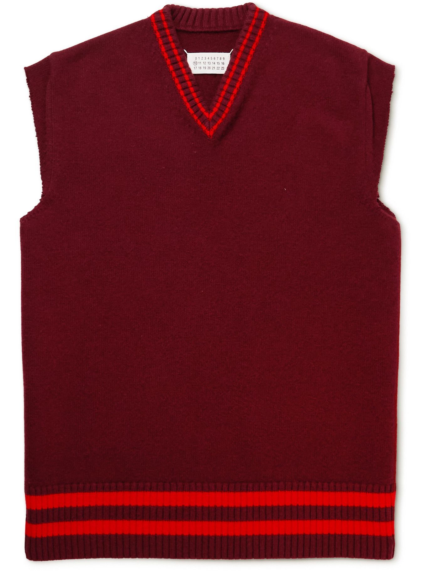 maison margiela sweater vest