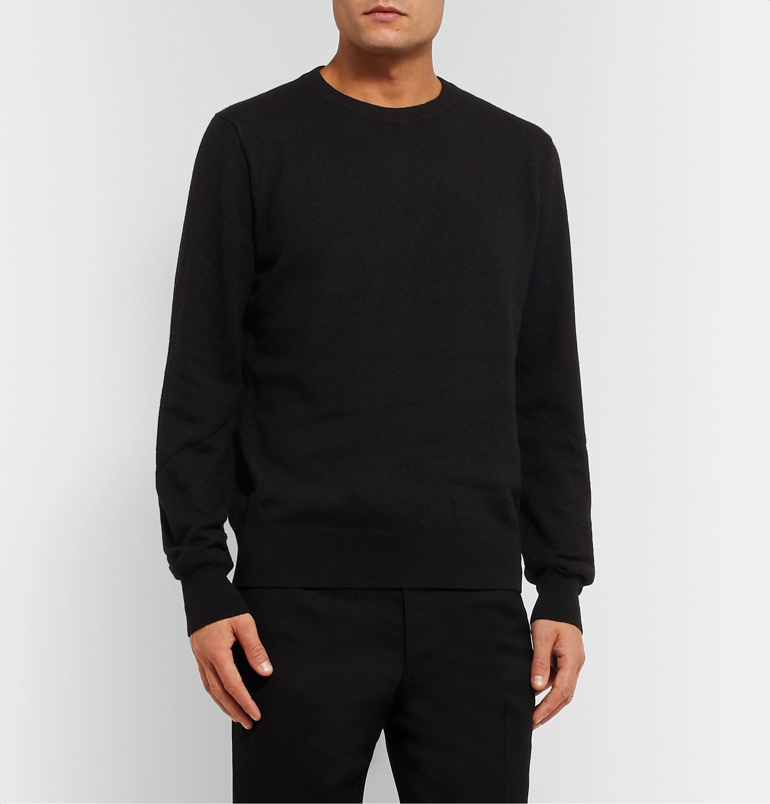 The Row - Benji Cashmere Sweater - Black The Row