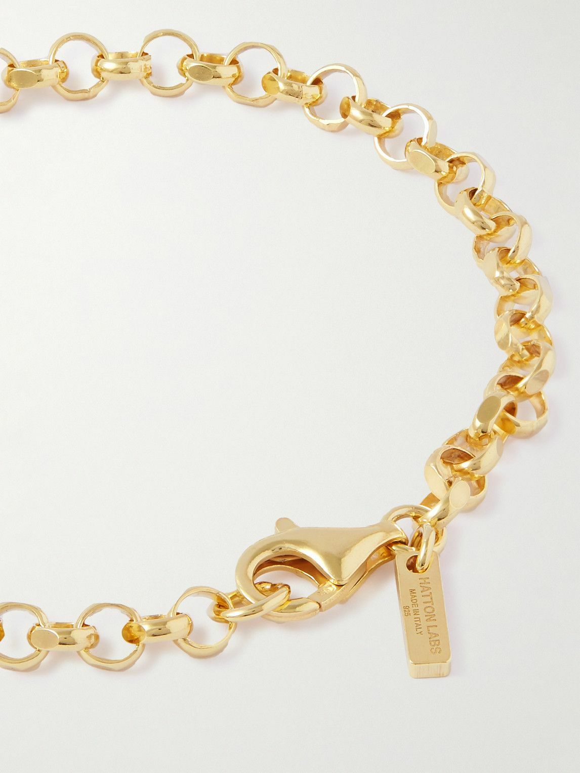 Hatton Labs GoldPlated Chain Bracelet Gold Hatton Labs
