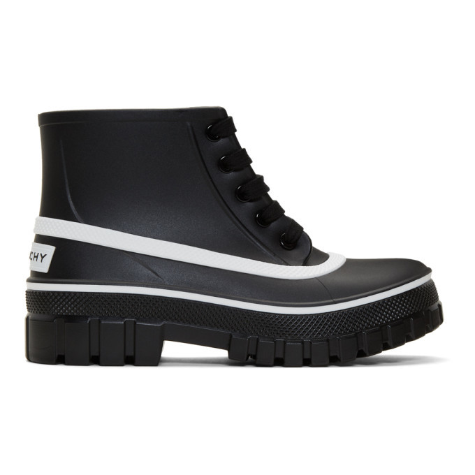 givenchy glaston rain boots