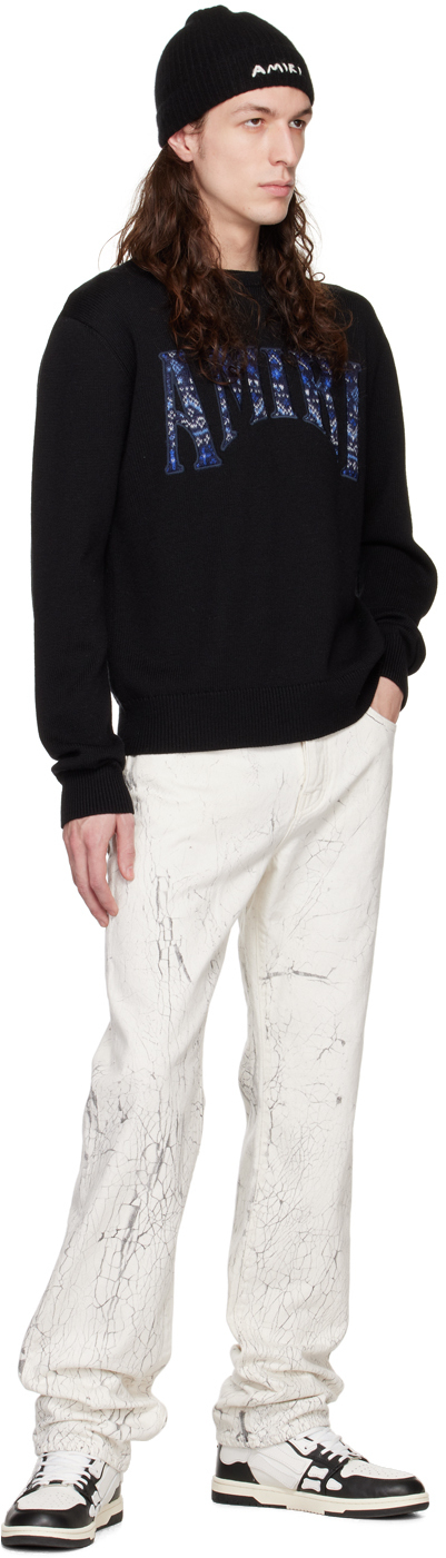 AMIRI Off-White Mud Crack Jeans Amiri