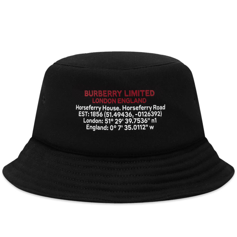 Burberry Horseferry Logo Bucket Hat