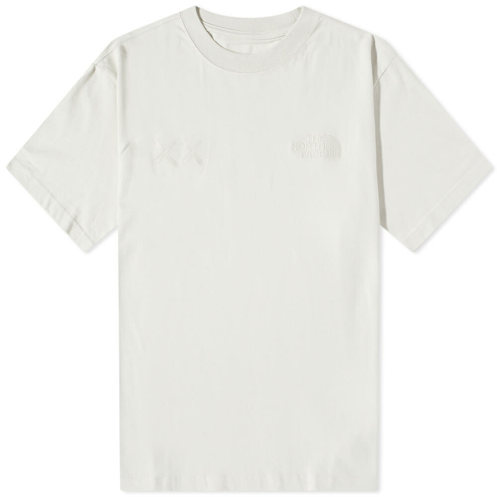 Photo: The North Face x KAWS S/S T-Shirt in Moonlight Ivory