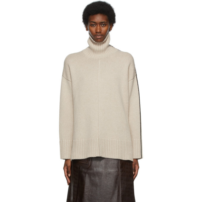 Peter Do Beige Cashmere Tattoo Turtleneck Peter Do