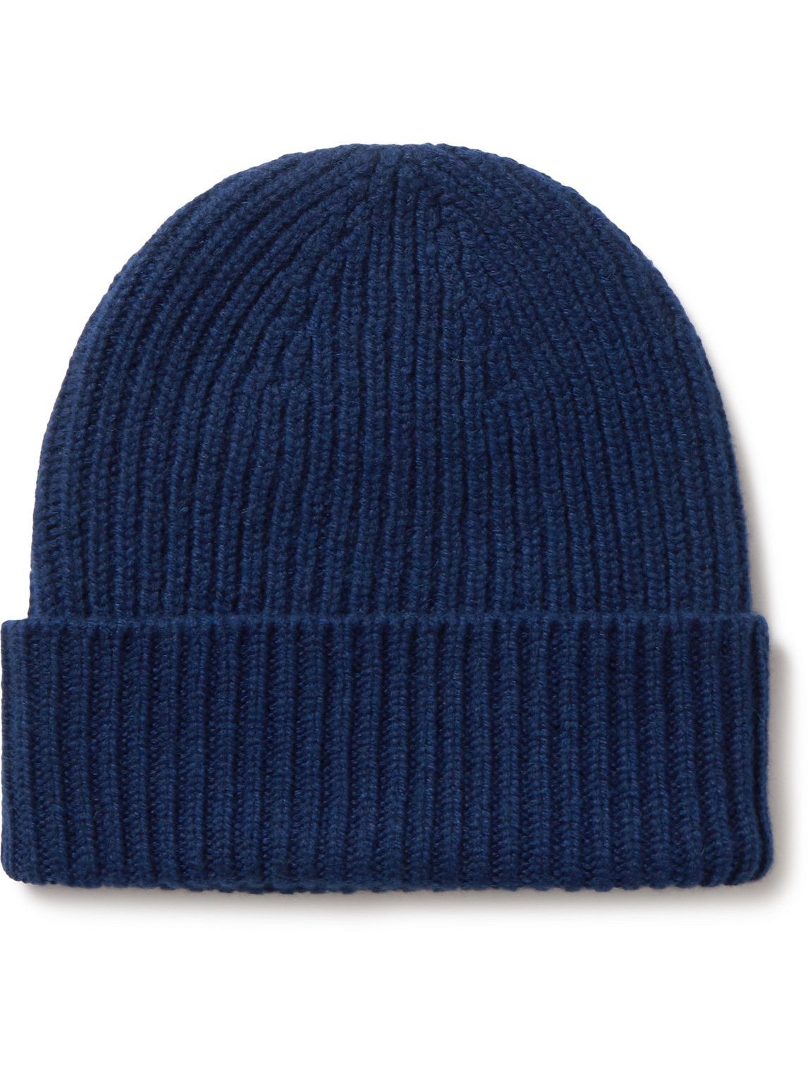 William Lockie - Ribbed Cashmere Beanie 