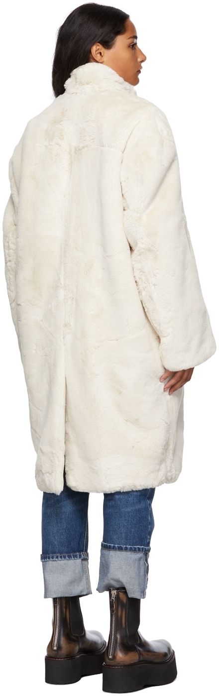 off white teddy bear coat