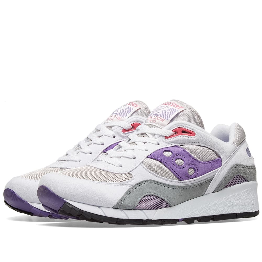 saucony shadow 6 white purple