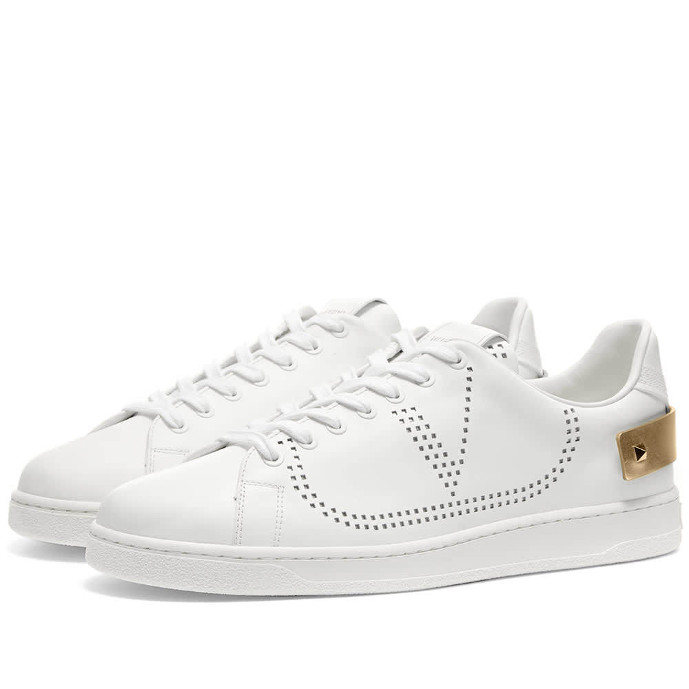 valentino net go logo sneaker