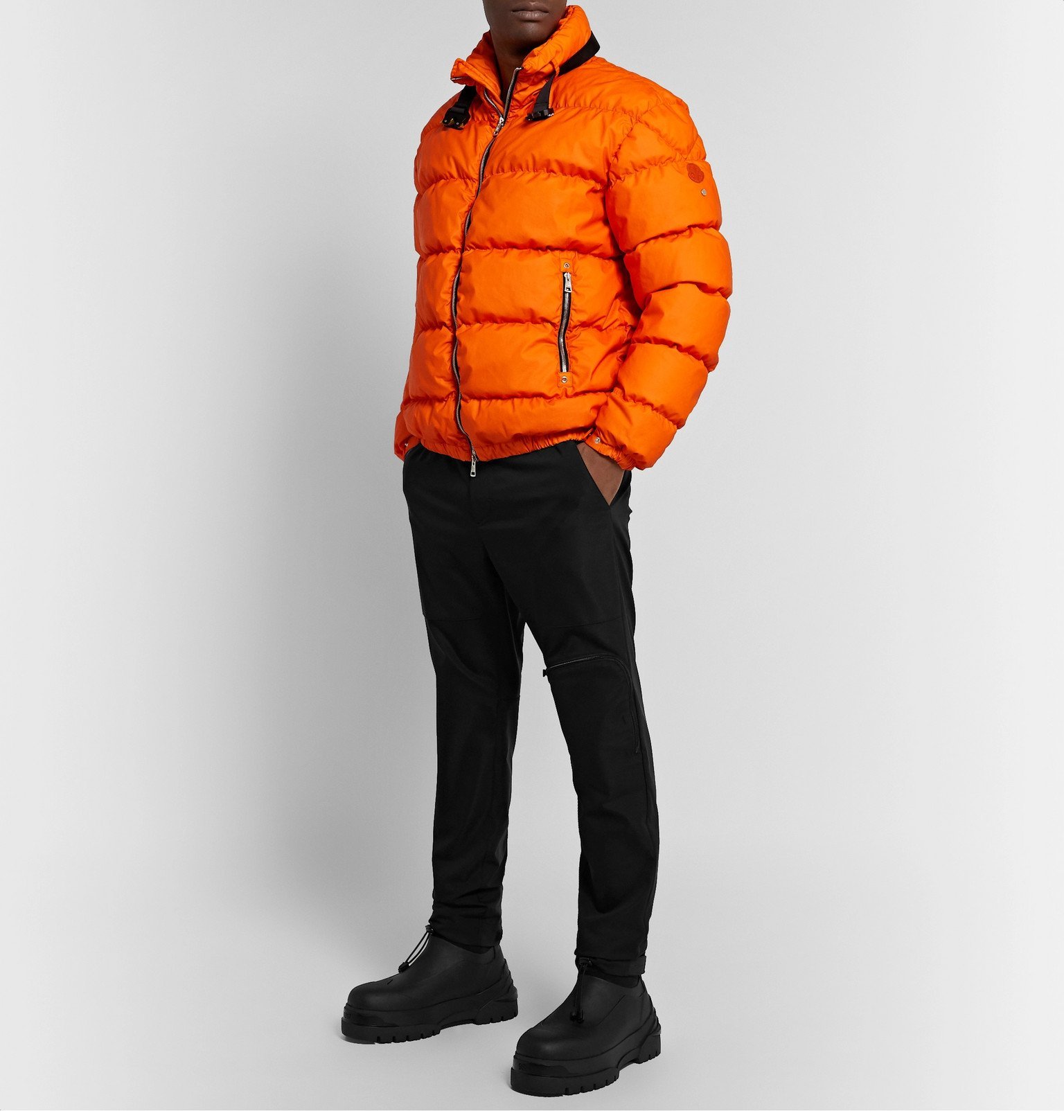 Moncler Genius - 6 Moncler 1017 ALYX 9SM Leather-Trimmed Rubber and ...