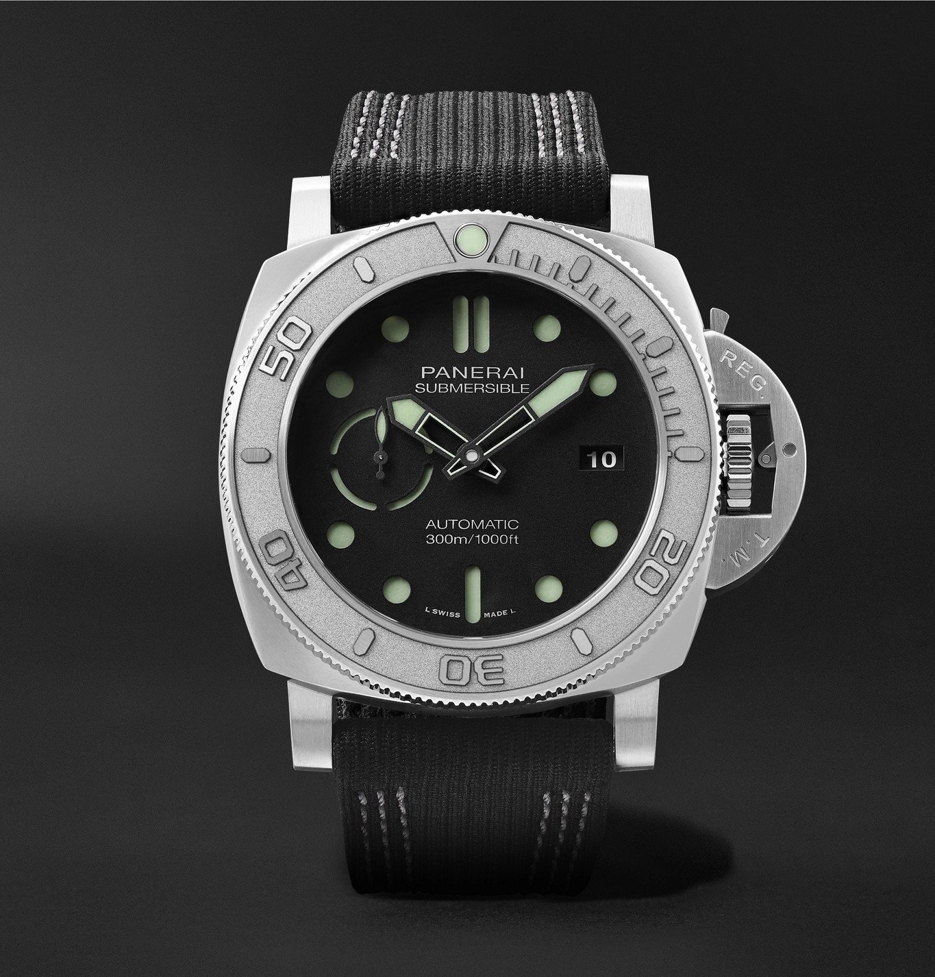 panerai submersible mike horn