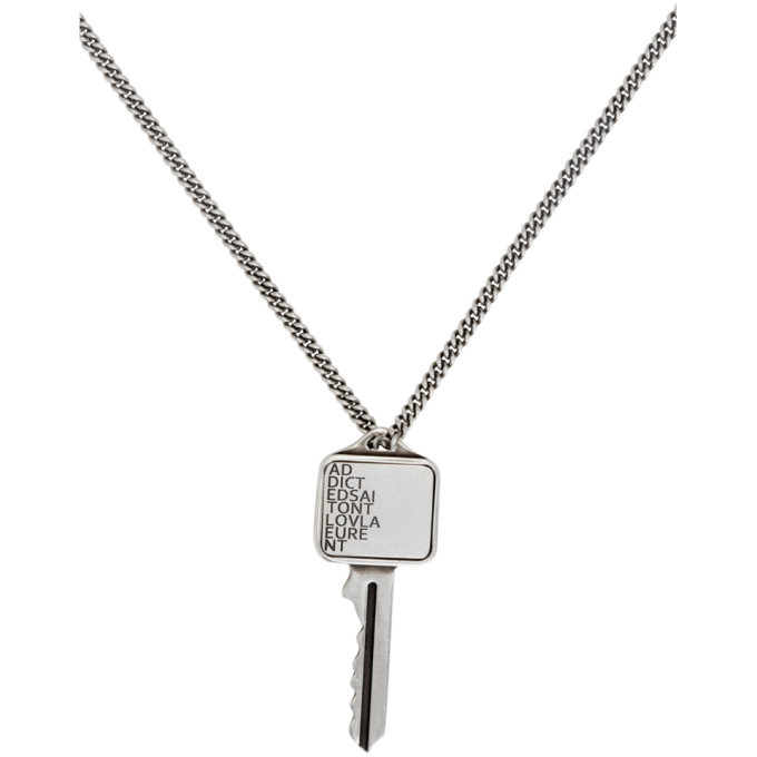 saint laurent key necklace