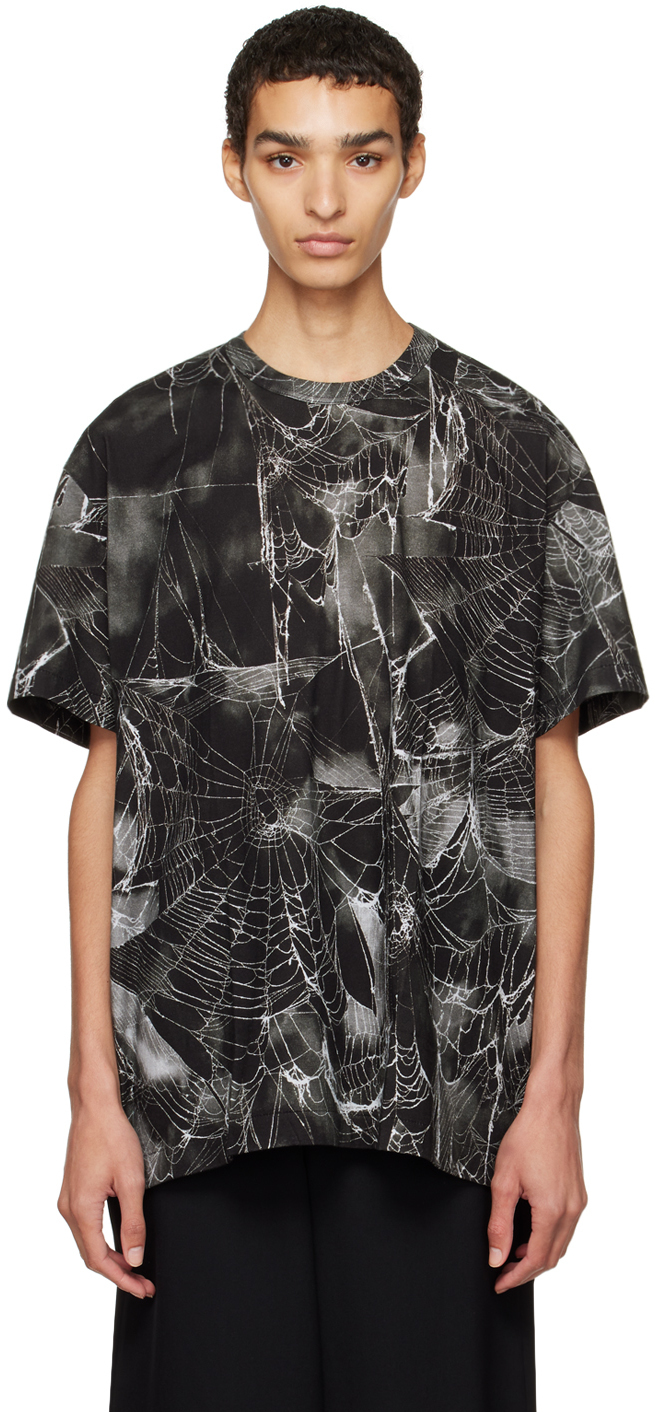 Comme des Garçons Homme Plus Black Web T-Shirt Comme des Garcons Homme Plus