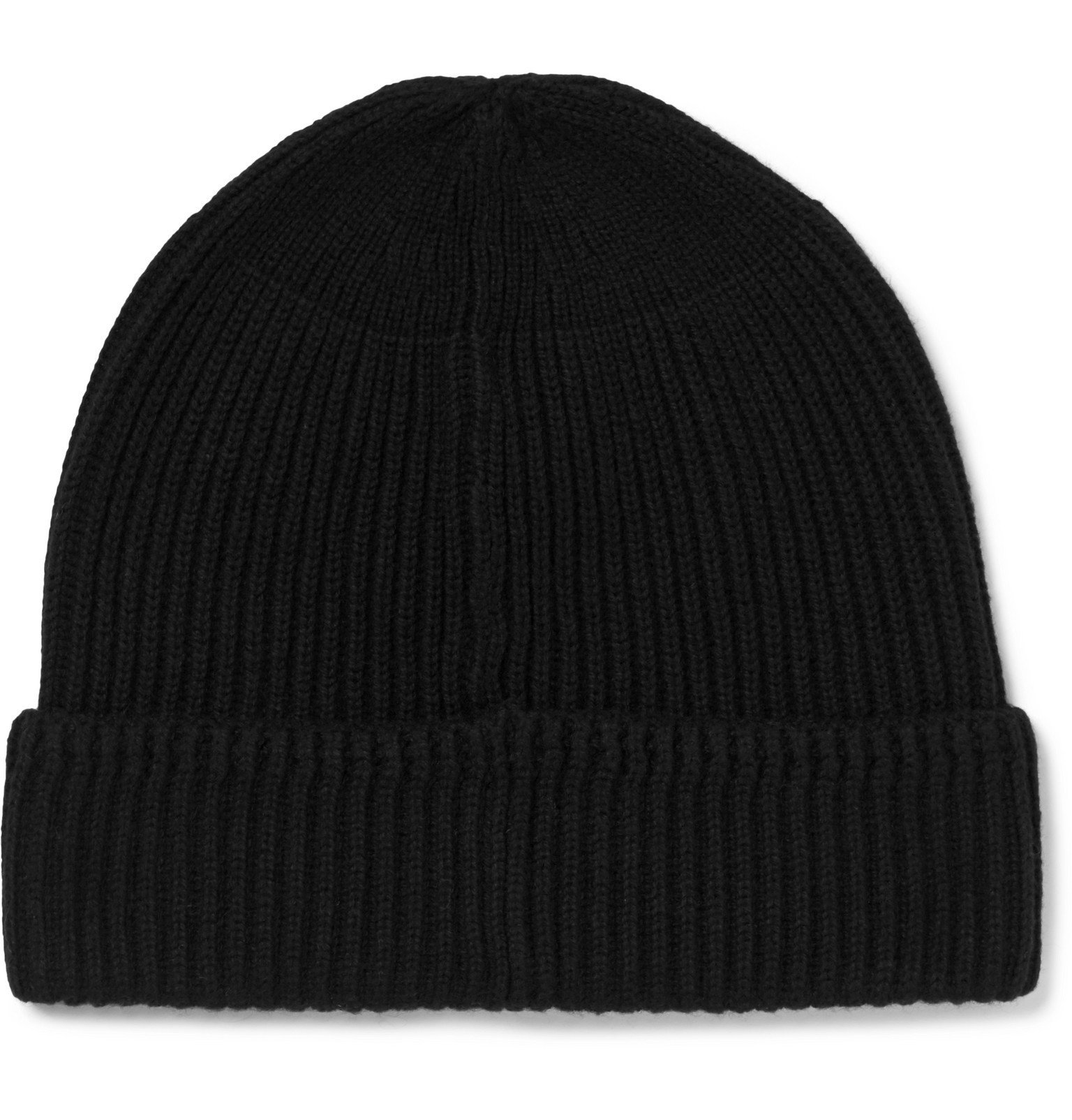 Cashmere-Blend Beanie - Black Saturdays NYC