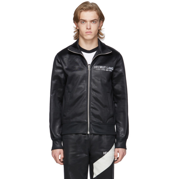 Helmut Lang Black Sash Polsh Track Jacket Helmut Lang