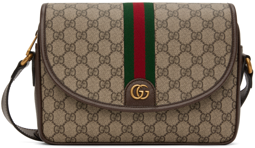 Gucci Beige Ophidia Messenger Bag Gucci