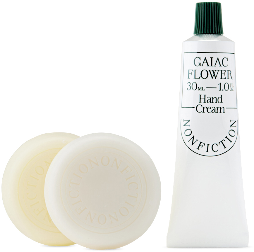 Nonfiction Gaiac Flower Mini Soap & Hand Cream Set Nonfiction