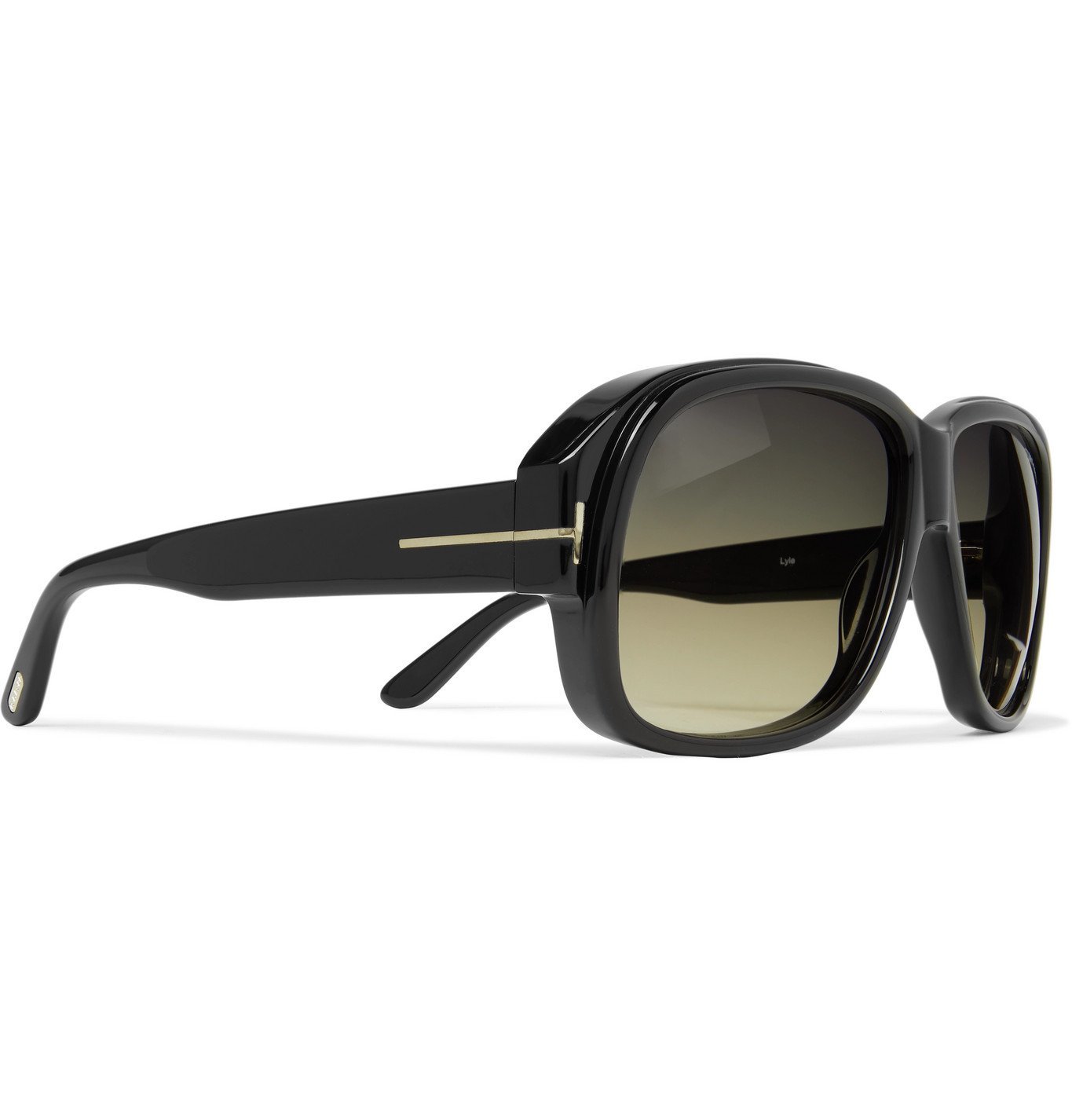 TOM FORD - Lyle Square-Frame Acetate Sunglasses - Black TOM FORD