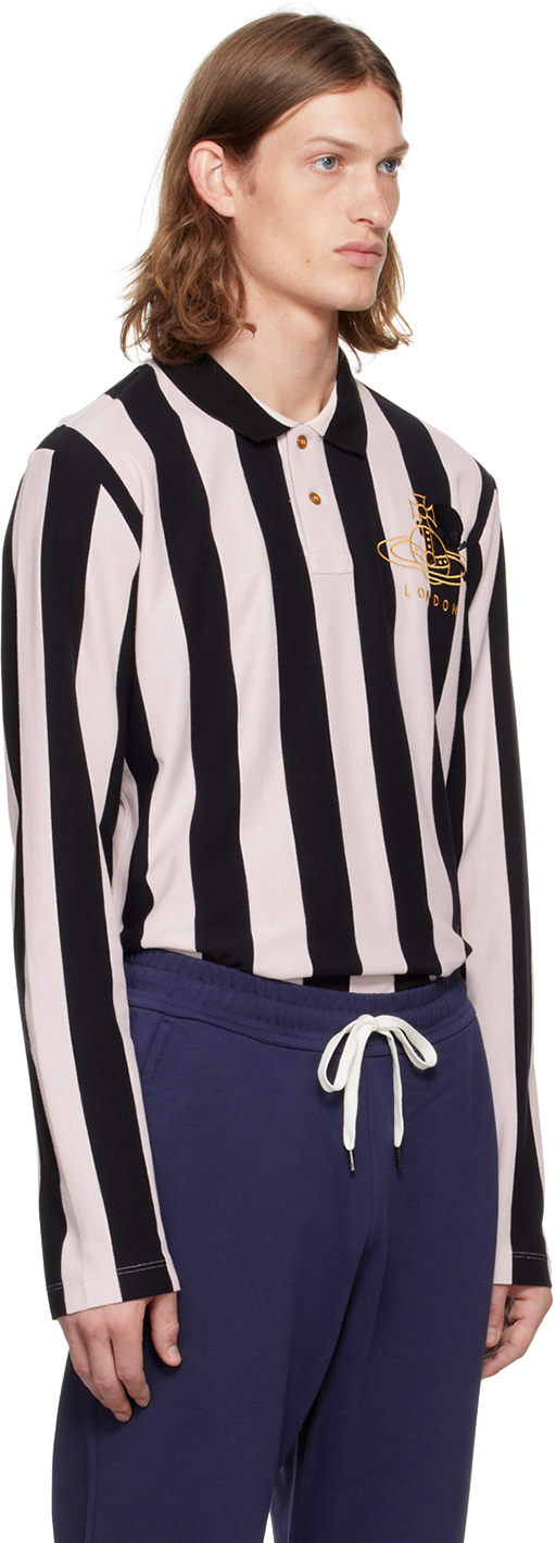 Vivienne Westwood Men's Long Sleeved Polo Shirt Black