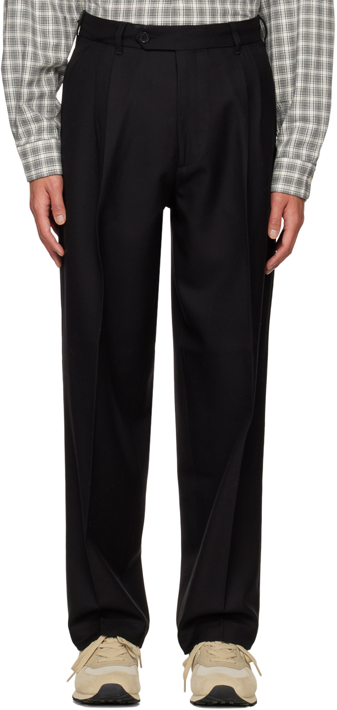 mfpen Black Classic Trousers mfpen